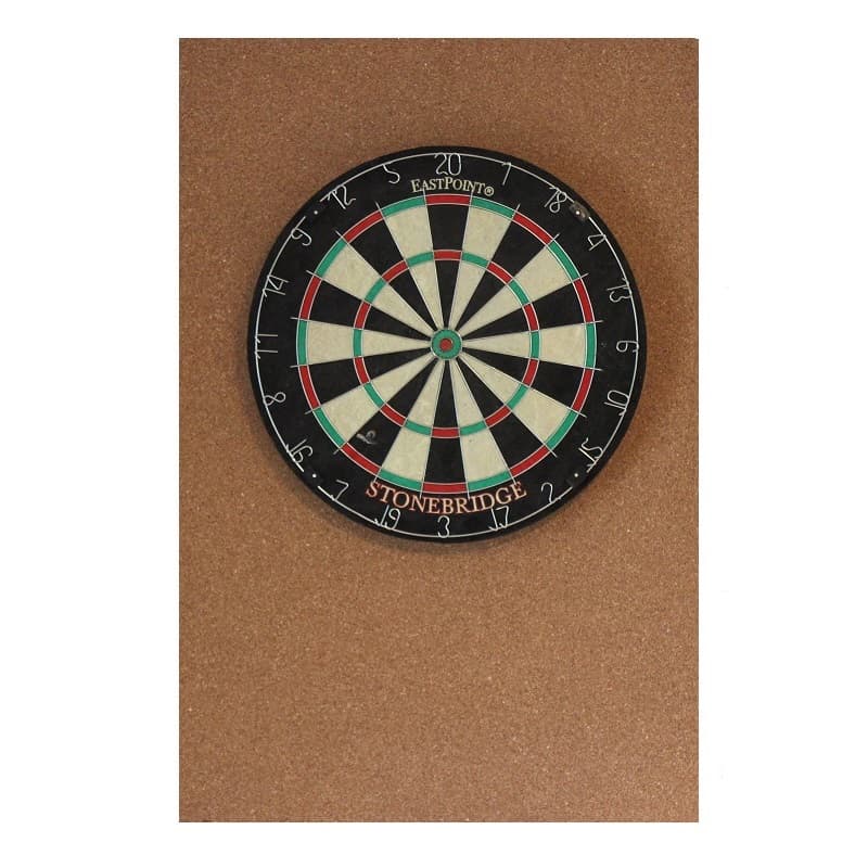 Real cork dart shop board
